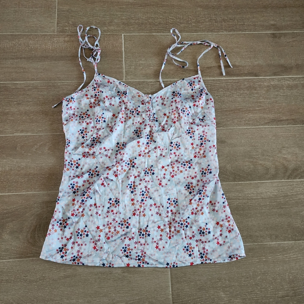Fletch Satin Scoop Back Cami